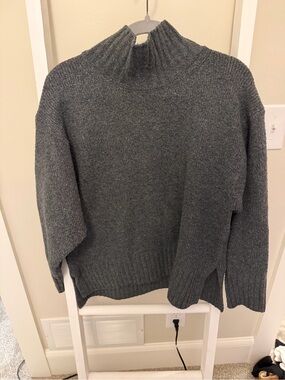 a new day Charcoal Gray Mock Neck Sweater